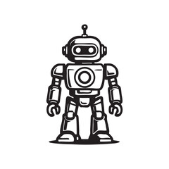 robot vector illustration