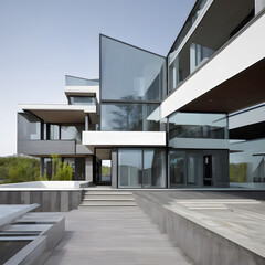 Fototapeta premium modern office building