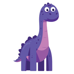 Adorable little dinosaur character vector artwork, perfect for kids’ books, nursery decor, and educational materials. Bright, playful, and fun design ideal for children's projects and illustrations