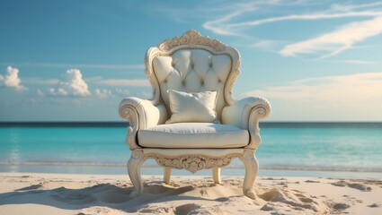 relax on the beach