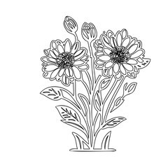 Elegant floral arrangement showcasing simplicity with delicate blossoms