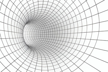 Obraz premium abstract 3d tunnel