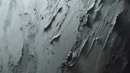 Fototapeta premium Drywaller applying compound to walls for finishing. Featuring skill and precision