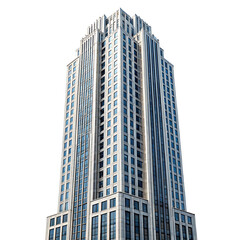 Obraz premium Modern Skyscraper Architecture Tall Building Design and Construction