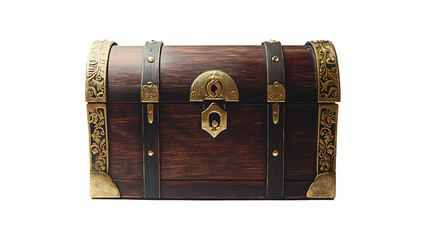 treasure chest on transparent background PNG
