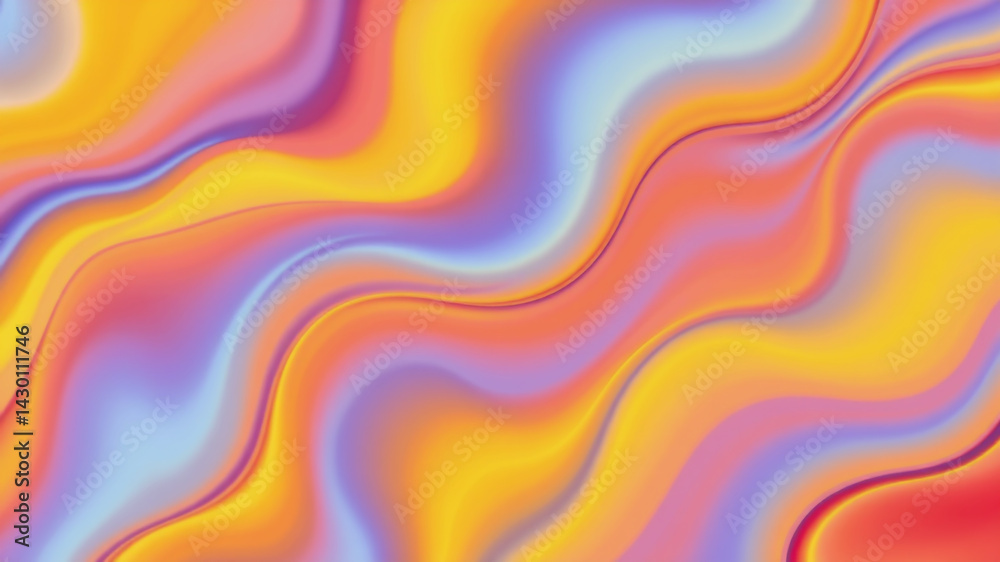 Canvas Prints vibrant abstract background with flowing colors