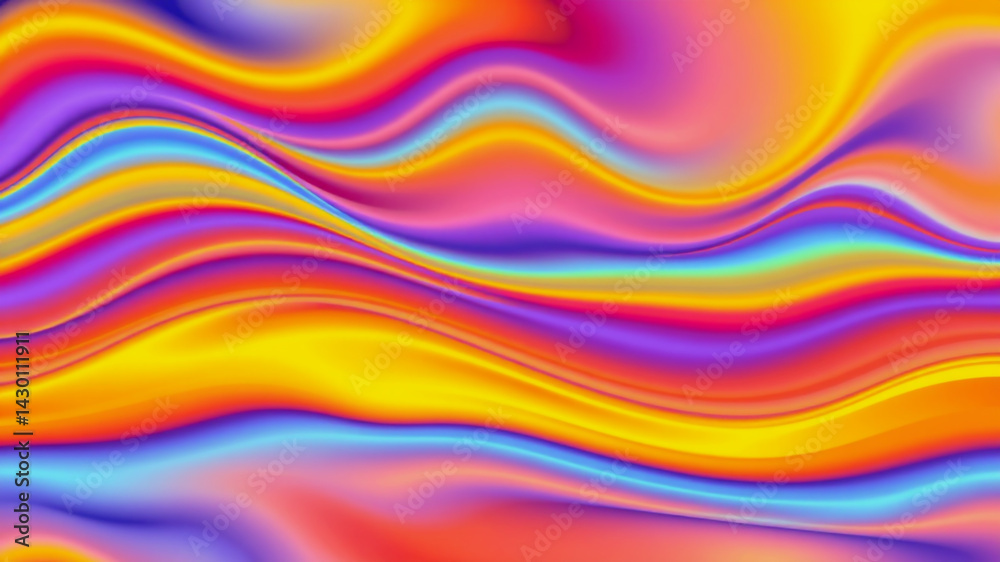 Canvas Prints vibrant abstract background with flowing colors
