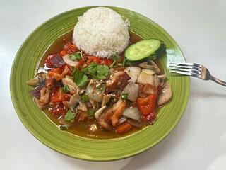 Com Duy Ga Chua Ngot
