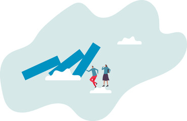 Reliability, trustworthy or skillful leadership protect or solve problem, trust or work responsible, supported partner.character for design.