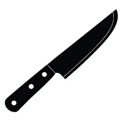 Santoku Knife Vector – Japanese Chef Blade Illustration for Cooking, Kitchen & Design Projects