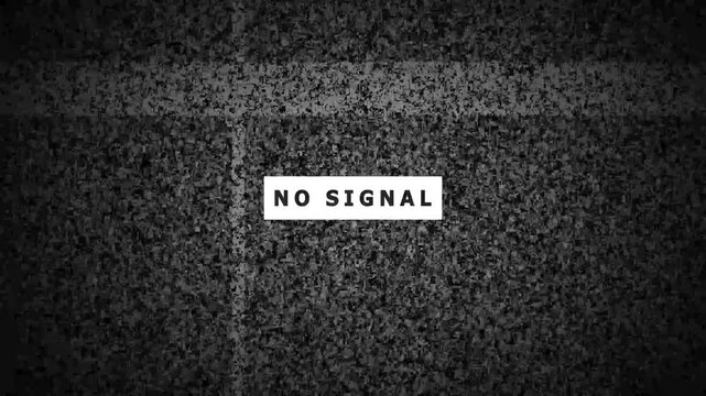 Static tv noise animation. old tv glitch screen animation background. TV screen caused glitch animation.
