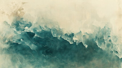 Weathered parchment sheet with historical ambiance, faint writing traces, and vintage wear