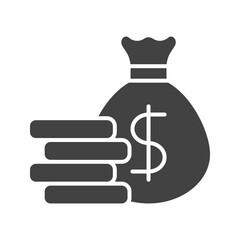 Funding icon vector image. Suitable for mobile apps, web apps and print media.