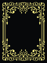 Wedding Decoration Ornamental Frame Vector