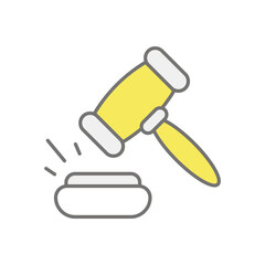 Gaval icon vector stock illustration