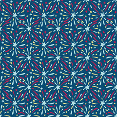 july 14th independence day pattern seamless repeat