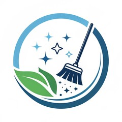 CLEANING SERVICE LOGO TYPE IMAGE