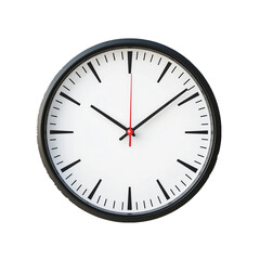 Wall clock image. isolated on transparent background, PNG element