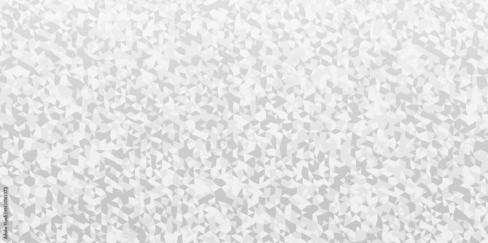 Wall mural white and gray overlapping cube square low polygon texture wallpaper. abstract surface creative diam