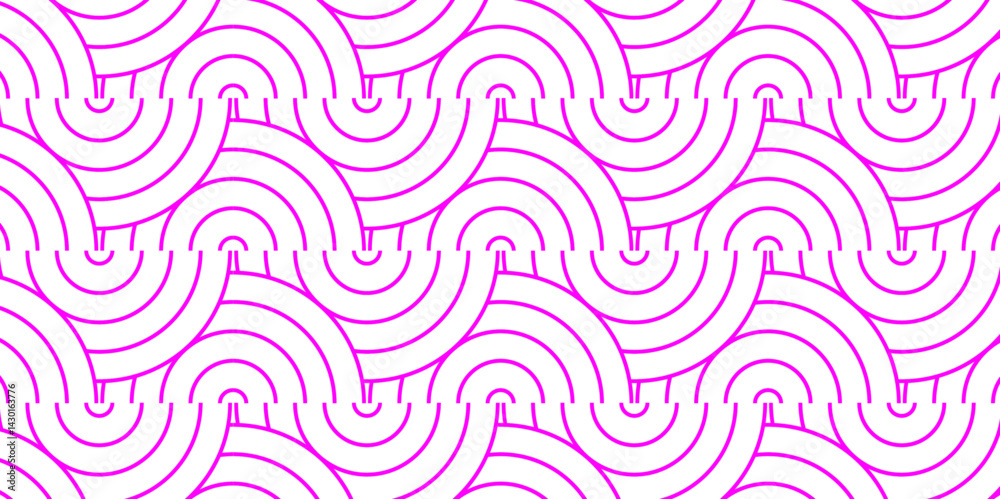 Poster overlapping pattern minimal diamond geometric waves spiral transparent and abstract circle wave line