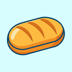vector illustration of bread
