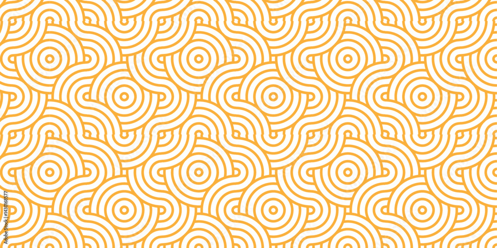 Poster overlapping pattern minimal diamond geometric waves spiral transparent and abstract circle wave line