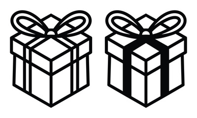 Black icon for Package vector symbol template