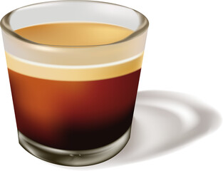 Coffee cup drink espresso for decoration