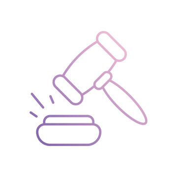Gaval icon vector stock illustration