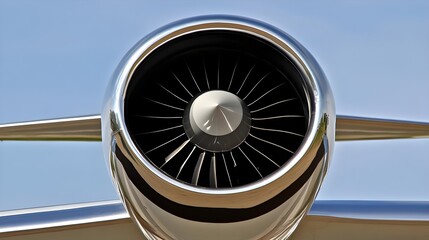 High-temperature ceramic coatings for turbine components aerospace industry technical analysis clear sky close-up view