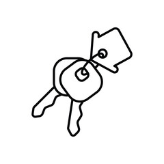 Home Key icon vector stock illustration