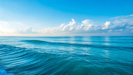 Fototapeta premium Serene Ocean Waves Stunning Seascape Photography