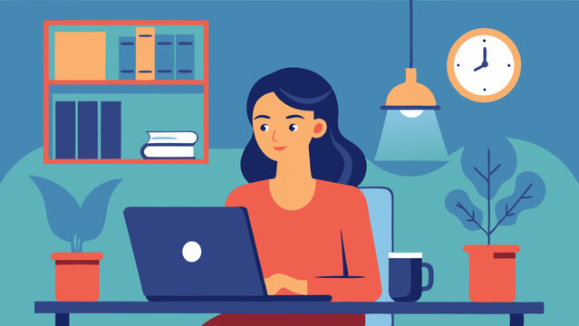 woman in the office