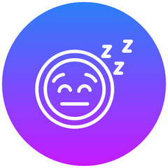 Sleeping Face Icon