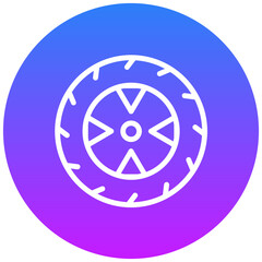 Fototapeta premium Tire Icon