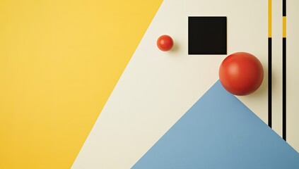 Geometric Abstract Composition