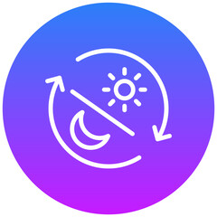 Obraz premium Day and Night Icon