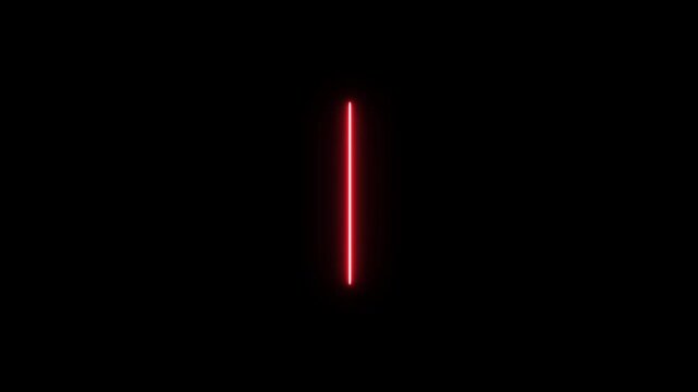 Glowing Neon Lights Line Abstract Banner Wallpaper Background .Abstract neon laser lines motion background with seamless loop
