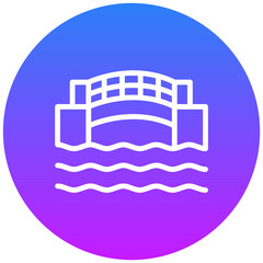 Water Bridge Icon