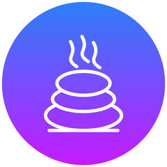 Hot Stone Icon