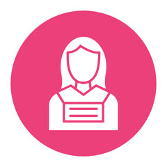 Criminal Female Icon