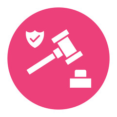 Legal Action Icon