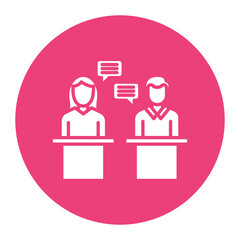 Public Debate Icon