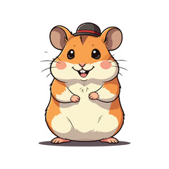 Cute turtle Hand Cartoon Vector Icon Illustration Animal Nature Isolated Flat Cute octopus cartoon