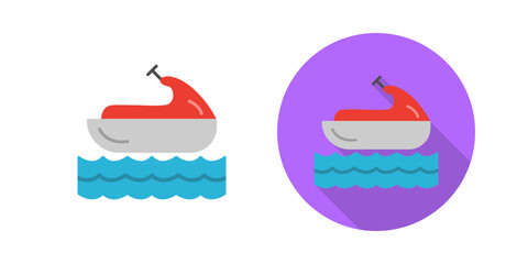 Jet Ski Vector Icon