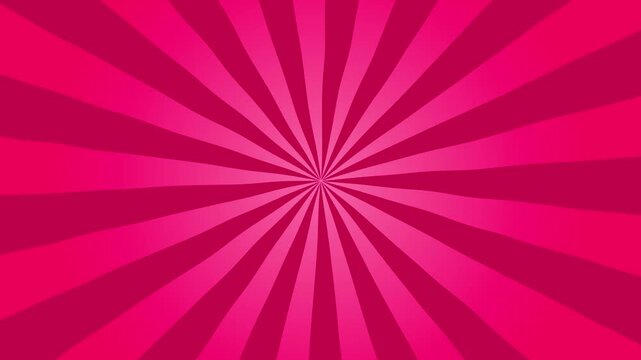 pink abstract background, Animated Motion Video Background, Pink Gradient Sunburst