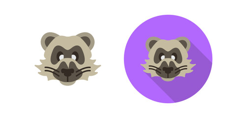 Ferret Vector Icon