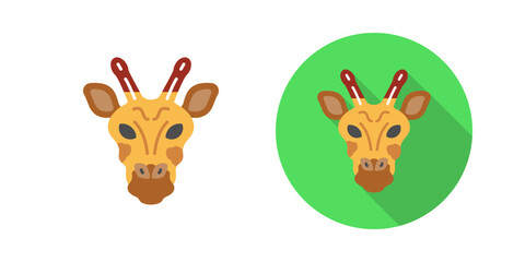 Giraffe Vector Icon