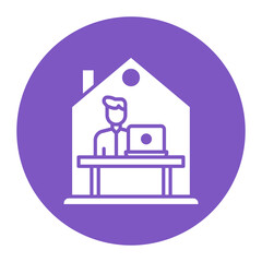 Work From Home Icon