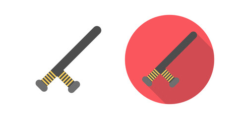 Baton Vector Icon